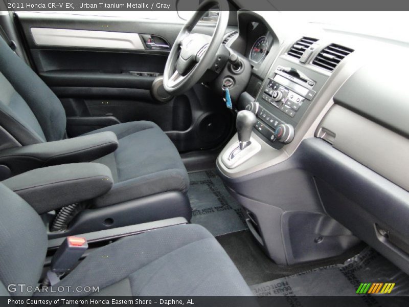 Urban Titanium Metallic / Gray 2011 Honda CR-V EX