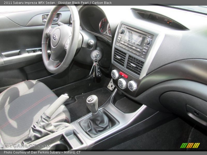 Obsidian Black Pearl / Carbon Black 2011 Subaru Impreza WRX Sedan