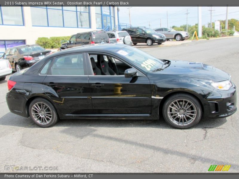 Obsidian Black Pearl / Carbon Black 2011 Subaru Impreza WRX Sedan