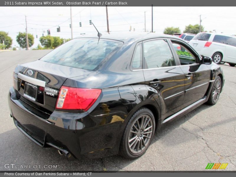 Obsidian Black Pearl / Carbon Black 2011 Subaru Impreza WRX Sedan