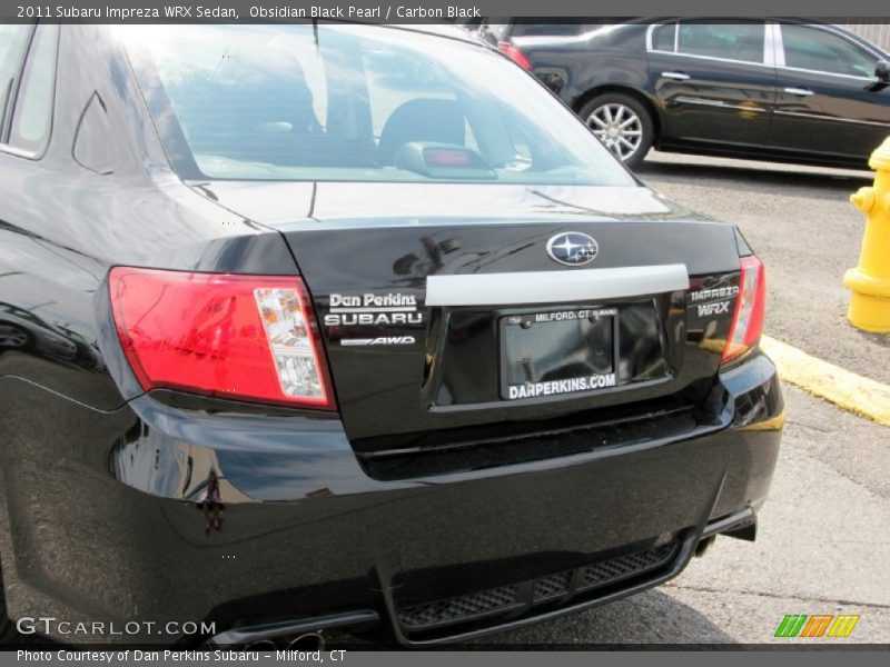 Obsidian Black Pearl / Carbon Black 2011 Subaru Impreza WRX Sedan