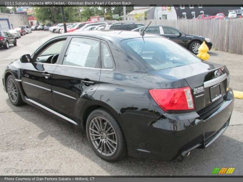 Obsidian Black Pearl / Carbon Black 2011 Subaru Impreza WRX Sedan