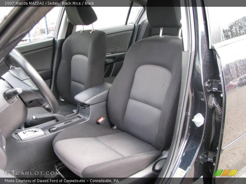 Black Mica / Black 2007 Mazda MAZDA3 i Sedan