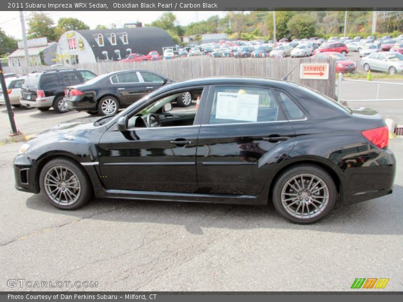 Obsidian Black Pearl / Carbon Black 2011 Subaru Impreza WRX Sedan