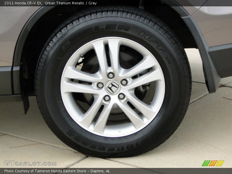 Urban Titanium Metallic / Gray 2011 Honda CR-V EX