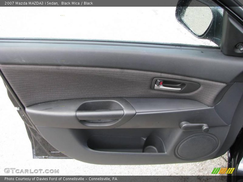 Black Mica / Black 2007 Mazda MAZDA3 i Sedan