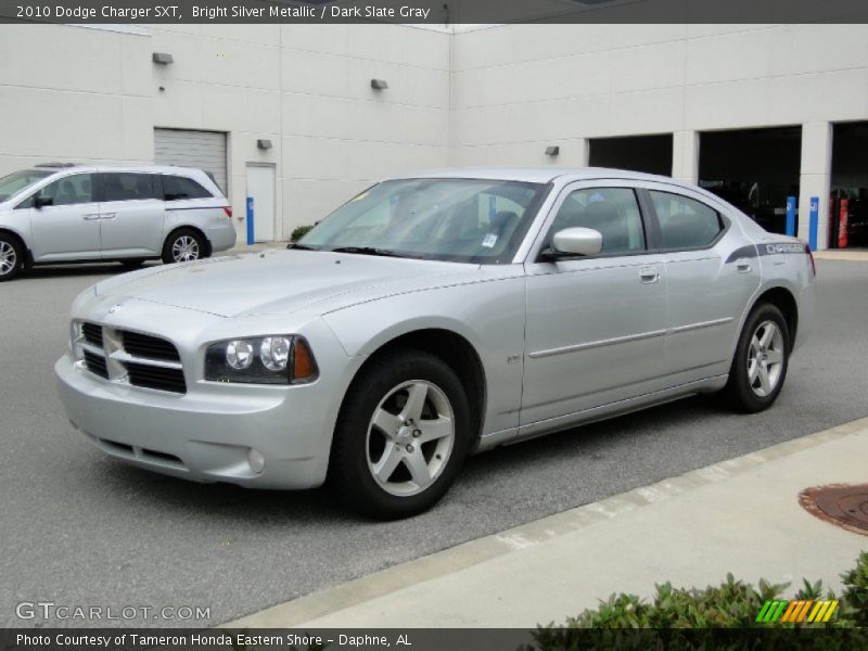 Bright Silver Metallic / Dark Slate Gray 2010 Dodge Charger SXT