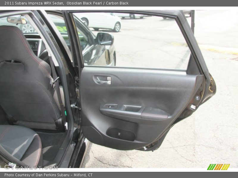 Obsidian Black Pearl / Carbon Black 2011 Subaru Impreza WRX Sedan