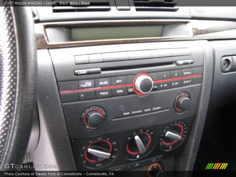 Black Mica / Black 2007 Mazda MAZDA3 i Sedan