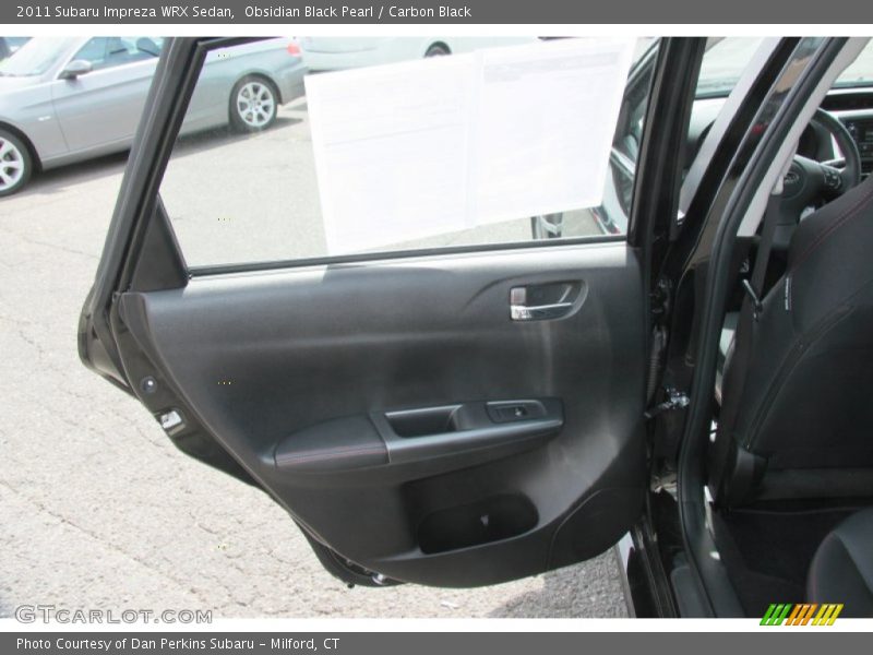 Obsidian Black Pearl / Carbon Black 2011 Subaru Impreza WRX Sedan