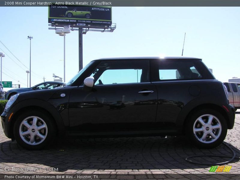 Astro Black Metallic / Grey/Black 2008 Mini Cooper Hardtop