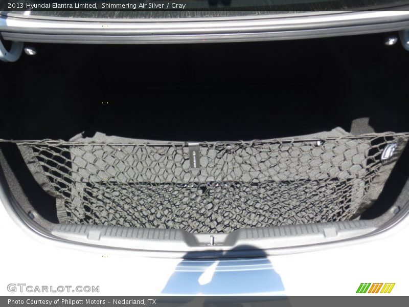 Shimmering Air Silver / Gray 2013 Hyundai Elantra Limited