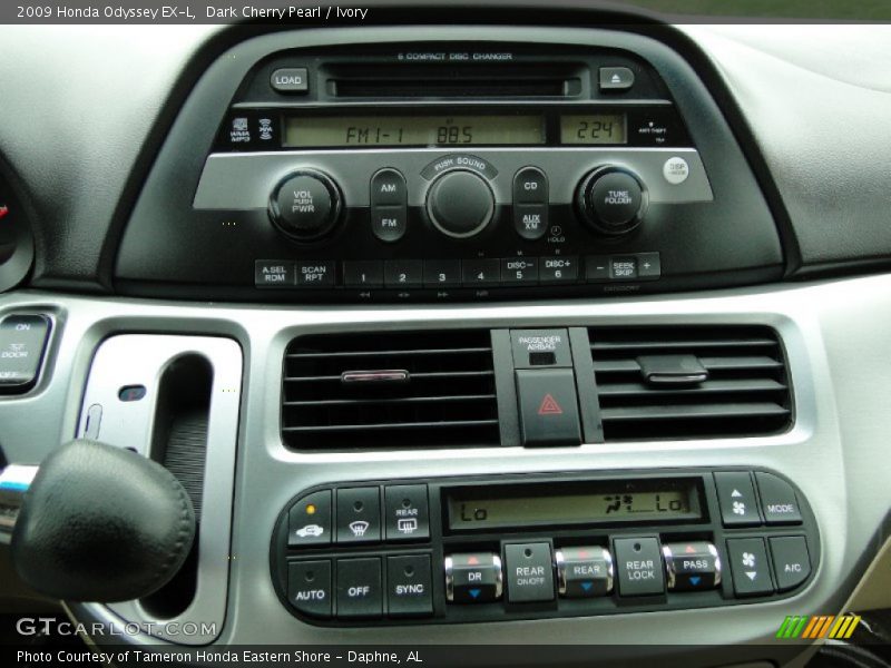 Dark Cherry Pearl / Ivory 2009 Honda Odyssey EX-L