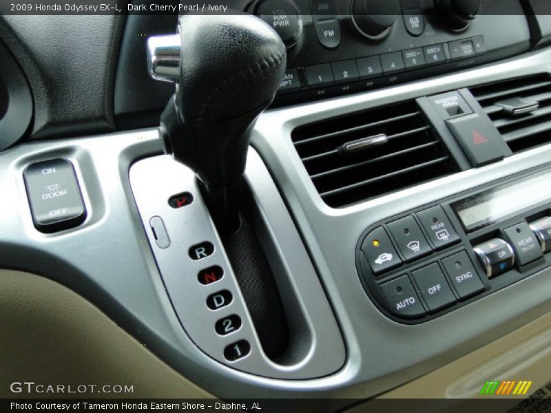 Dark Cherry Pearl / Ivory 2009 Honda Odyssey EX-L