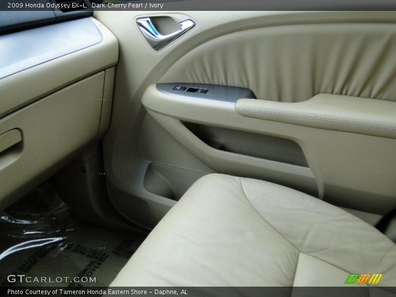 Dark Cherry Pearl / Ivory 2009 Honda Odyssey EX-L