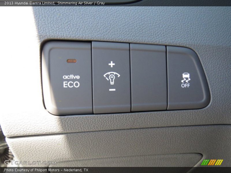 Shimmering Air Silver / Gray 2013 Hyundai Elantra Limited