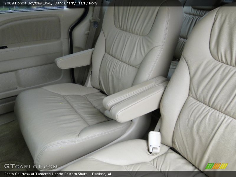 Dark Cherry Pearl / Ivory 2009 Honda Odyssey EX-L