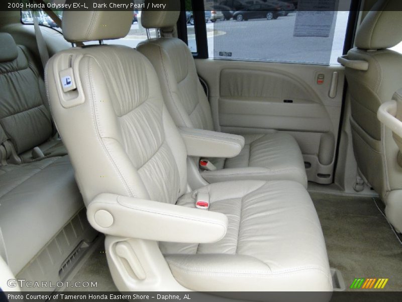 Dark Cherry Pearl / Ivory 2009 Honda Odyssey EX-L