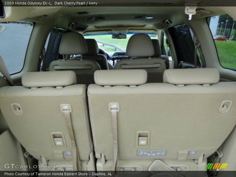 Dark Cherry Pearl / Ivory 2009 Honda Odyssey EX-L