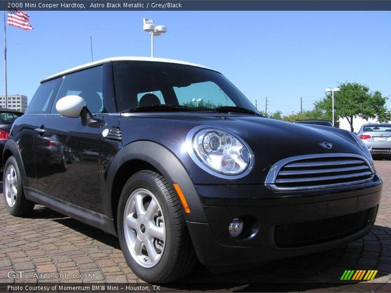 Astro Black Metallic / Grey/Black 2008 Mini Cooper Hardtop