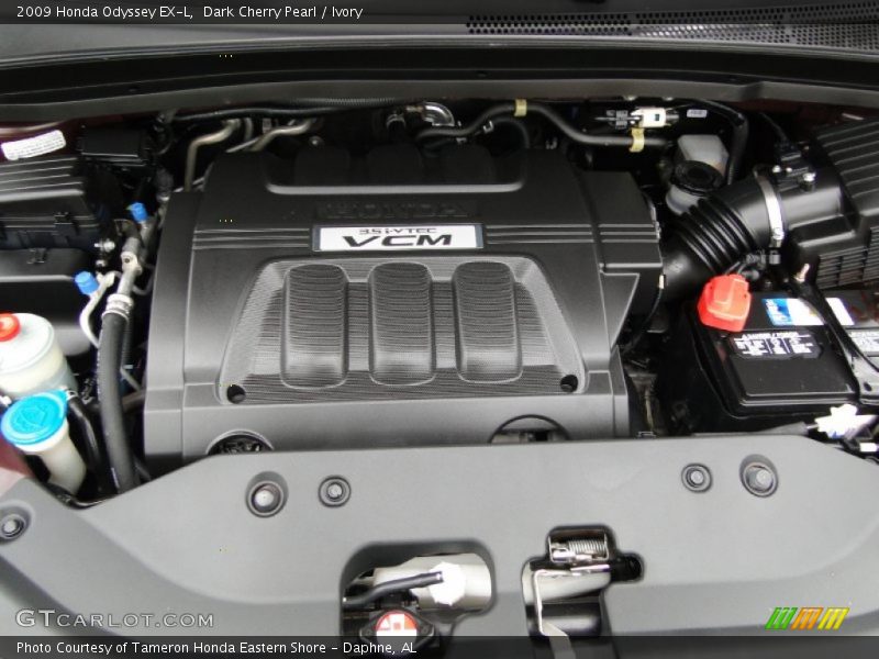 Dark Cherry Pearl / Ivory 2009 Honda Odyssey EX-L