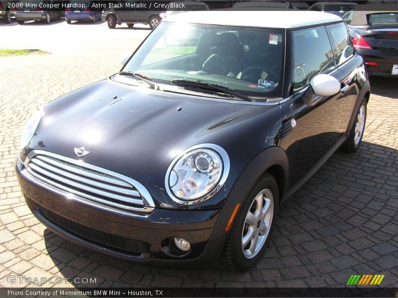 Astro Black Metallic / Grey/Black 2008 Mini Cooper Hardtop