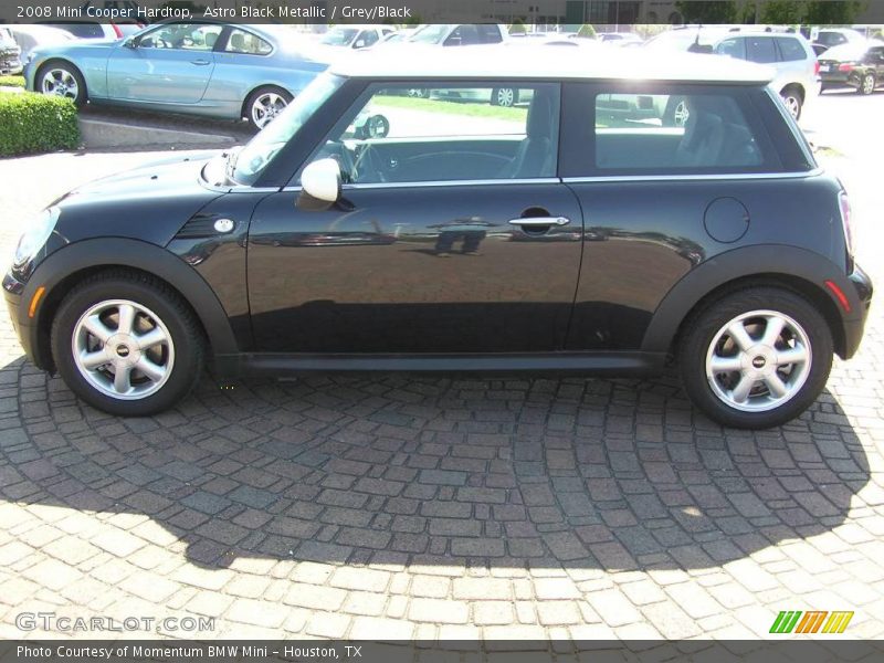 Astro Black Metallic / Grey/Black 2008 Mini Cooper Hardtop