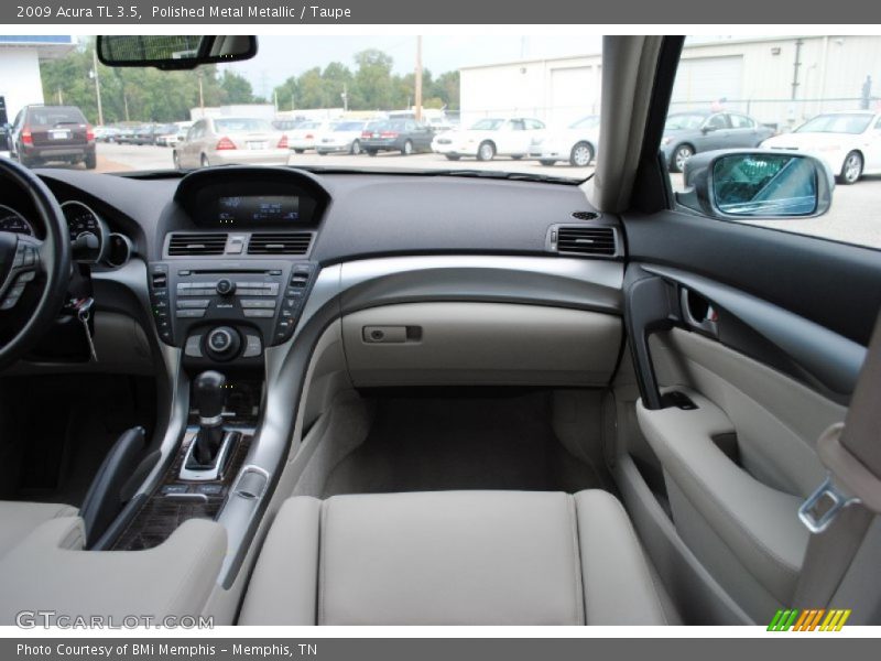 Polished Metal Metallic / Taupe 2009 Acura TL 3.5