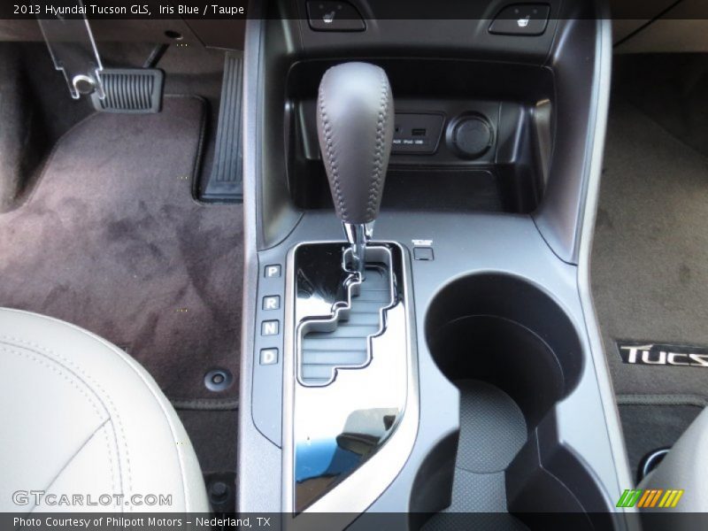 Iris Blue / Taupe 2013 Hyundai Tucson GLS