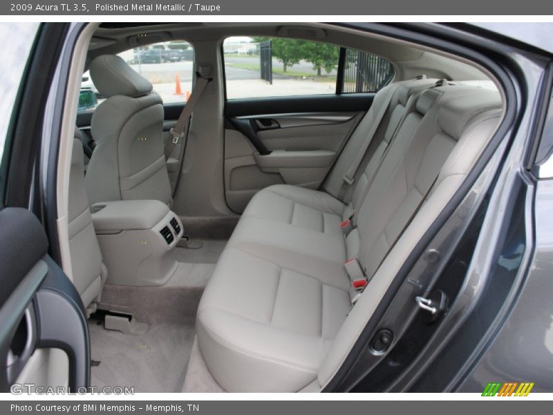 Polished Metal Metallic / Taupe 2009 Acura TL 3.5