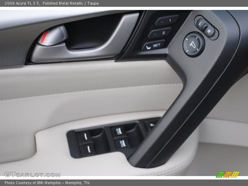 Polished Metal Metallic / Taupe 2009 Acura TL 3.5