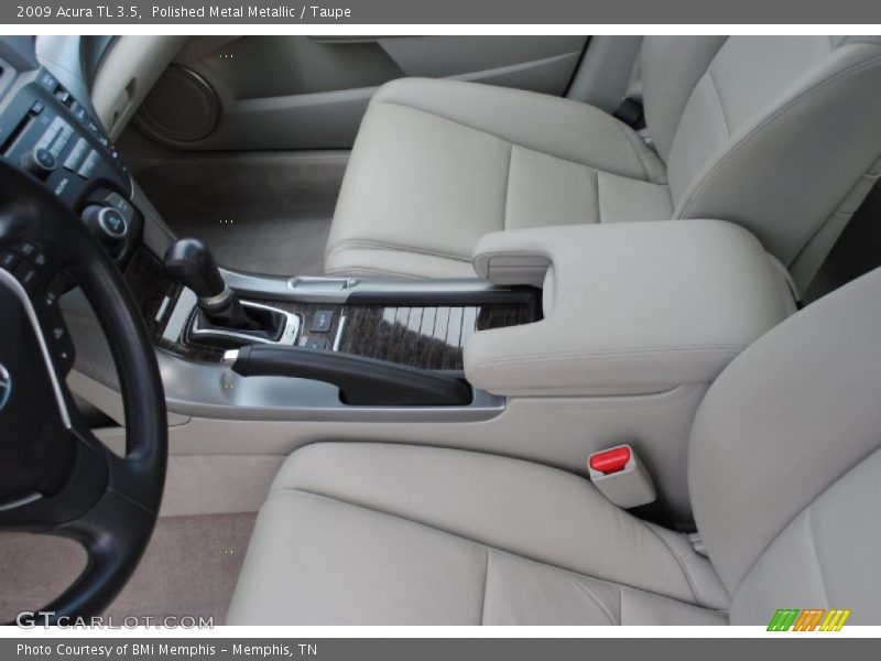 Polished Metal Metallic / Taupe 2009 Acura TL 3.5