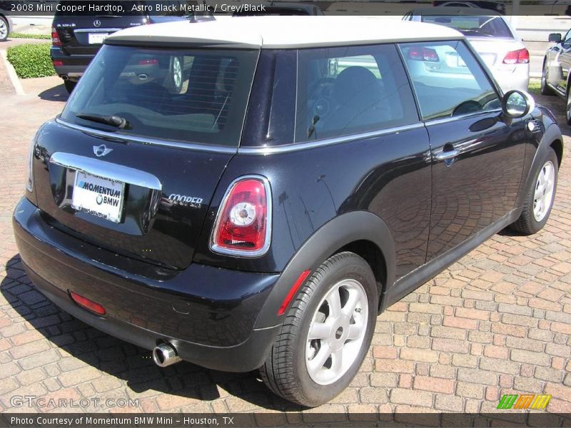 Astro Black Metallic / Grey/Black 2008 Mini Cooper Hardtop