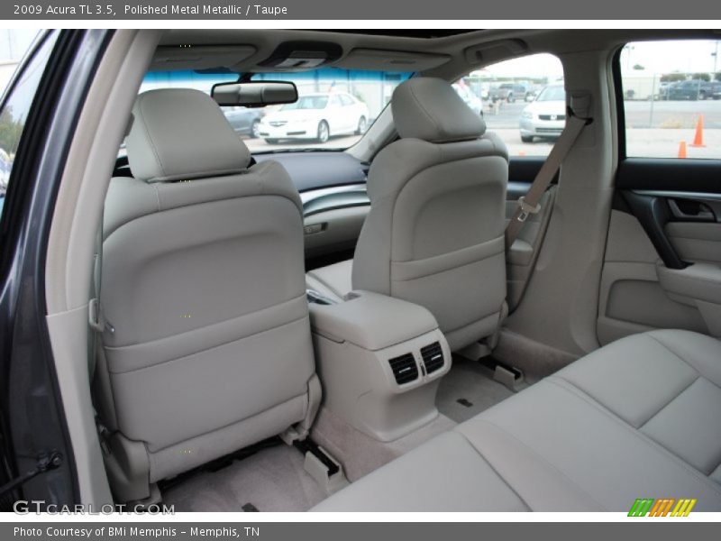 Polished Metal Metallic / Taupe 2009 Acura TL 3.5