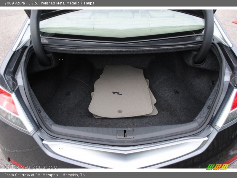 Polished Metal Metallic / Taupe 2009 Acura TL 3.5