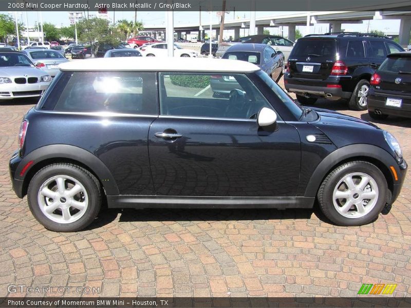 Astro Black Metallic / Grey/Black 2008 Mini Cooper Hardtop