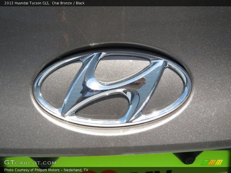 Chai Bronze / Black 2013 Hyundai Tucson GLS