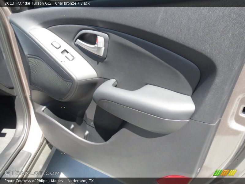 Chai Bronze / Black 2013 Hyundai Tucson GLS