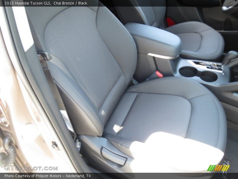 Chai Bronze / Black 2013 Hyundai Tucson GLS