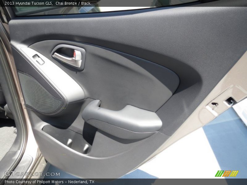 Chai Bronze / Black 2013 Hyundai Tucson GLS