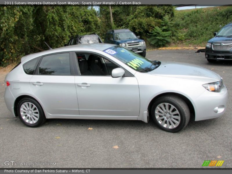 Spark Silver Metallic / Carbon Black 2011 Subaru Impreza Outback Sport Wagon