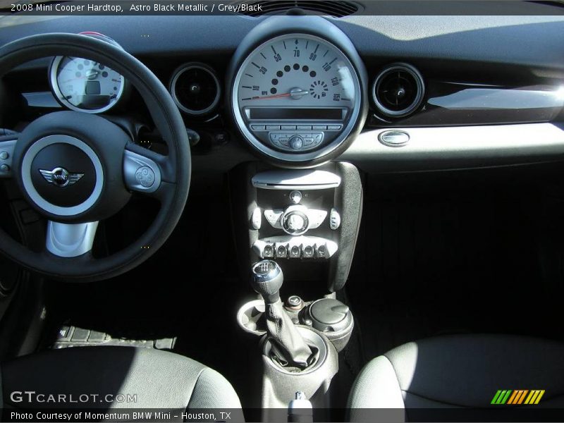 Astro Black Metallic / Grey/Black 2008 Mini Cooper Hardtop