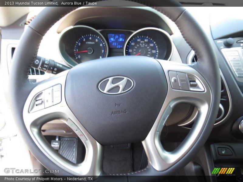  2013 Tucson Limited Steering Wheel