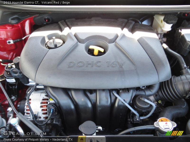  2013 Elantra GT Engine - 1.8 Liter DOHC 16-Valve D-CVVT 4 Cylinder