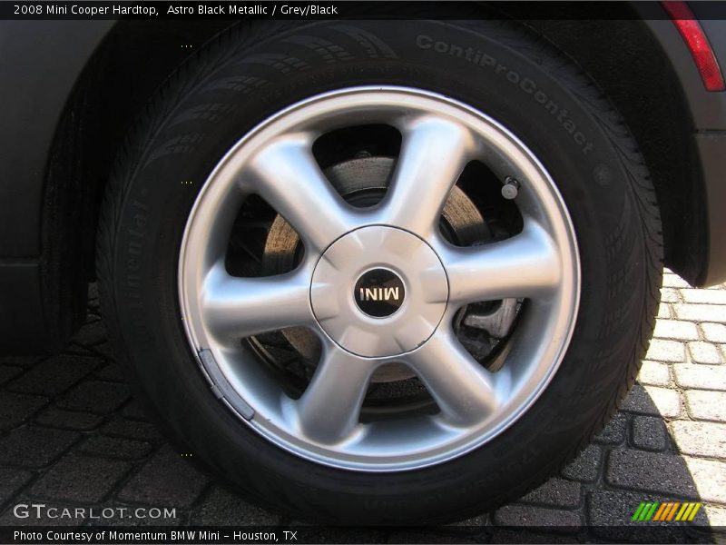Astro Black Metallic / Grey/Black 2008 Mini Cooper Hardtop