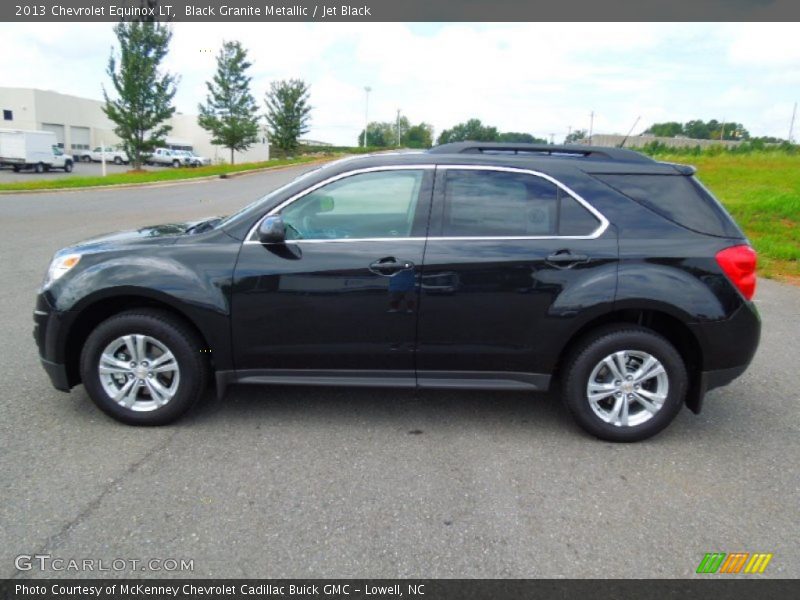 Black Granite Metallic / Jet Black 2013 Chevrolet Equinox LT