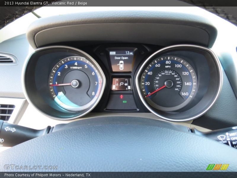  2013 Elantra GT GT Gauges