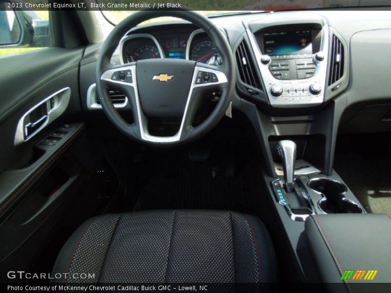 Black Granite Metallic / Jet Black 2013 Chevrolet Equinox LT