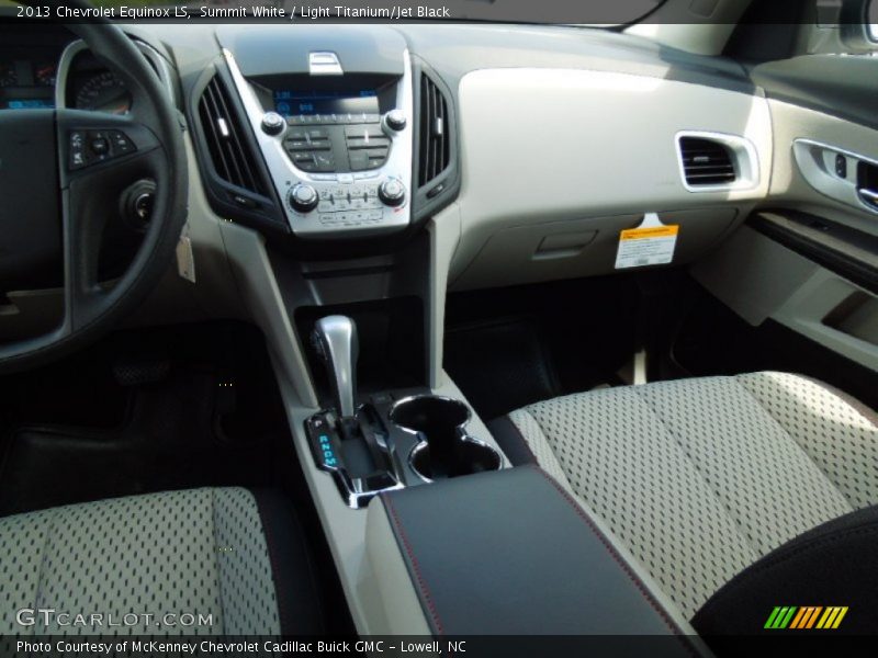 Summit White / Light Titanium/Jet Black 2013 Chevrolet Equinox LS