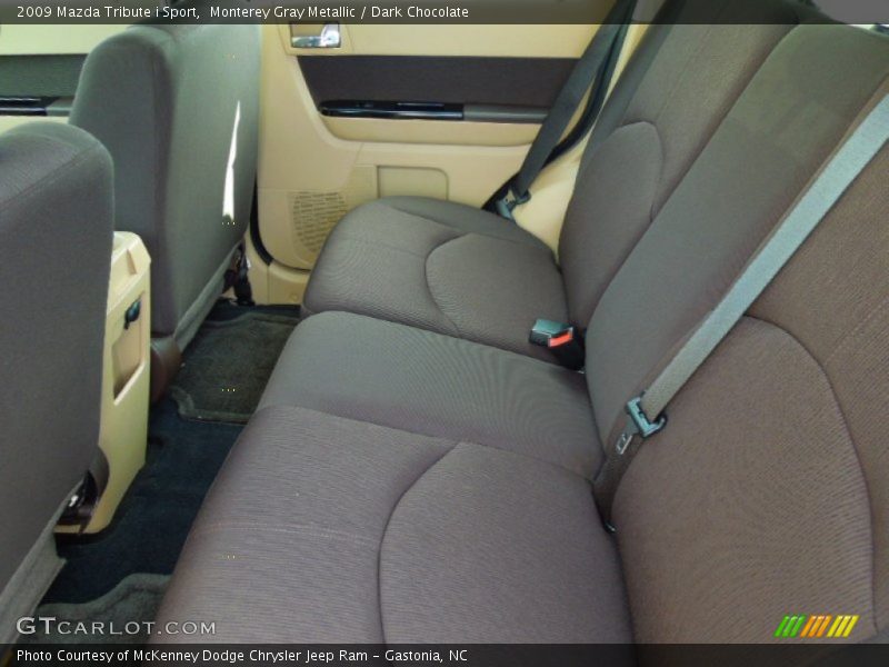 Rear Seat of 2009 Tribute i Sport